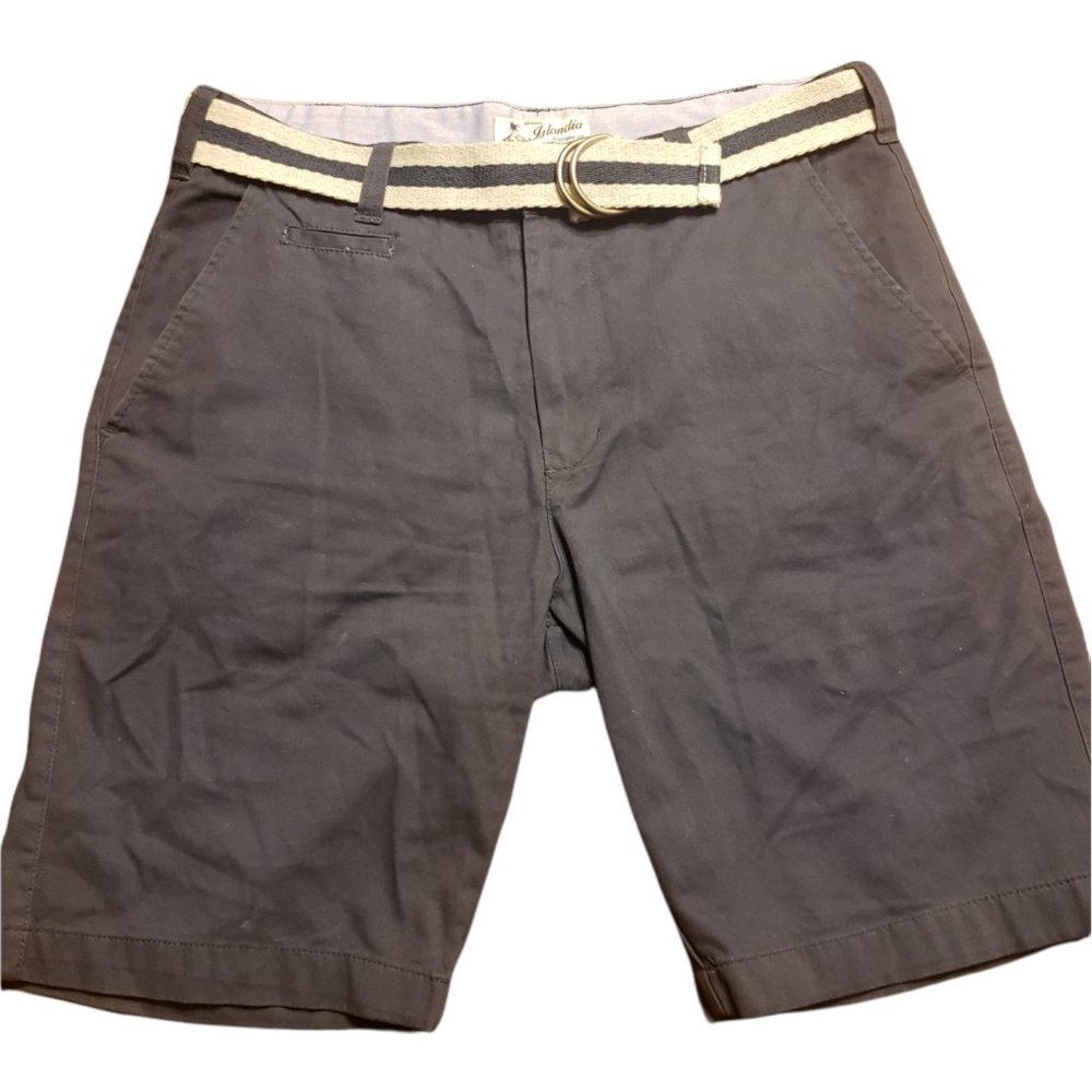Islandia Chino Shorts with Belt (Size 34) NWT